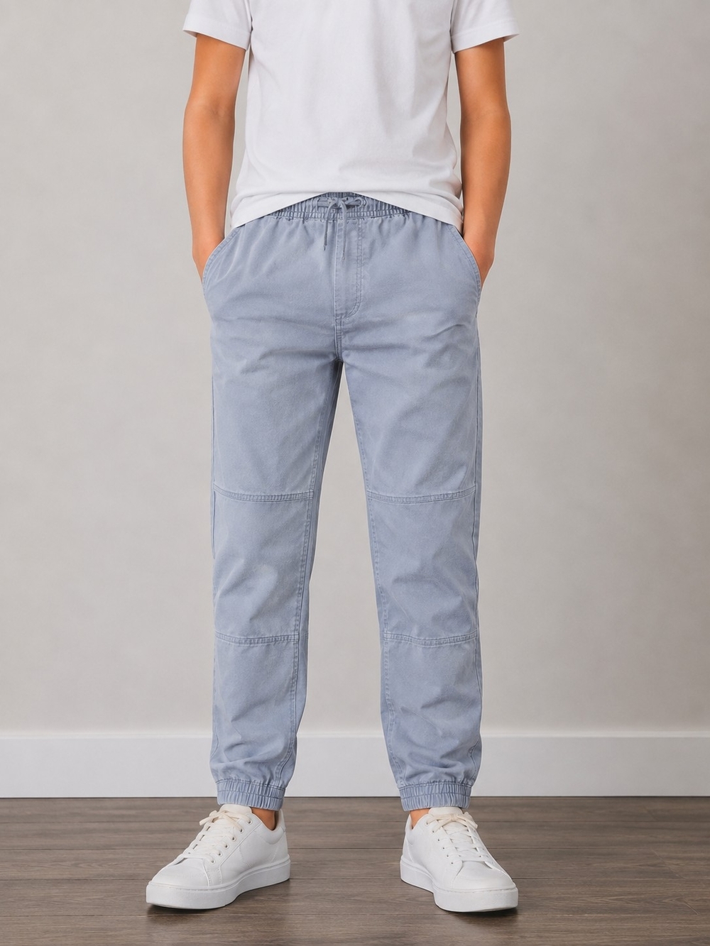 George Boys Youth Grey Jogger Pants XL 14–16 Like New